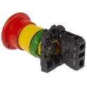 Schneider Electric Harmony Series Pull Release Emergency Stop Push Button, Panel Mount, 22 mm Cutout, 1 NC, IP66 XB5AT842