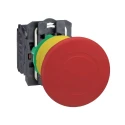 Schneider Electric Harmony Series Pull Release Emergency Stop Push Button, Panel Mount, 22 mm Cutout, 1 NC, IP66 XB5AT842