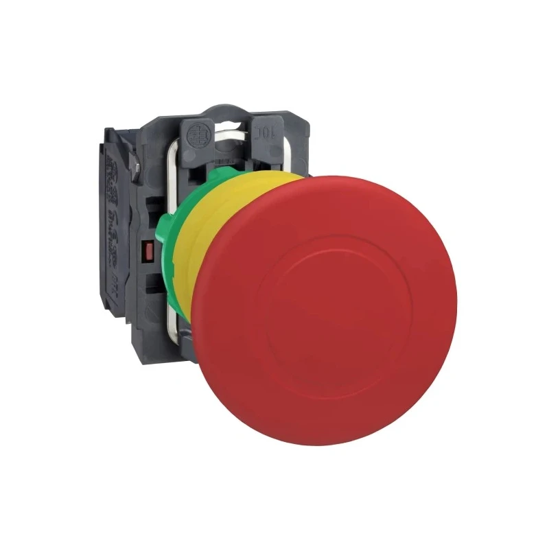 Schneider Electric Harmony Series Pull Release Emergency Stop Push Button, Panel Mount, 22 mm Cutout, 1 NC, IP66 XB5AT842