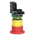 Schneider Electric Harmony Series Pull Release Emergency Stop Push Button, Panel Mount, 22 mm Cutout, 1 NC, IP66 XB5AT842