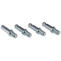 Tente Stem Fitting Cast Iron 15 mm Accessory for Castor S70-10x15 / 10