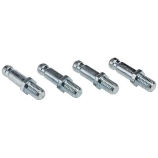 Tente Stem Fitting Cast Iron 15 mm Accessory for Castor S70-10x15 / 10