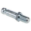 Tente Stem Fitting Cast Iron 15 mm Accessory for Castor S70-10x15 / 10