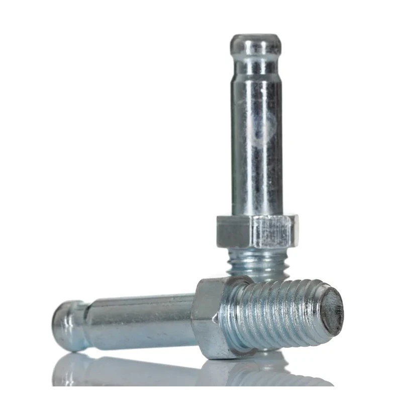 Tente Stem Fitting Cast Iron 15 mm Threaded Stem M10 x 15mm Castor Accessory S70-10x15 / 8