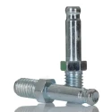 Tente Stem Fitting Cast Iron 15 mm Threaded Stem M10 x 15mm Castor Accessory S70-10x15 / 8