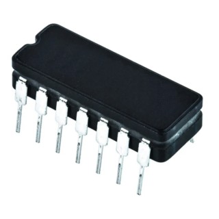 Texas Instruments Schmitt Trigger Input Inverter 6-Element, 14-Pin CDIP SN54HC14J