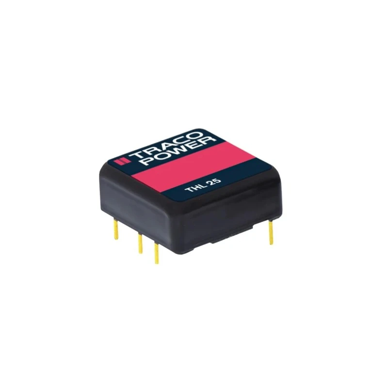 TRACOPOWER THL 25 DC/DC Converter 5V DC 5A 18V DC Input 9V Input 25W PCB Shielded Metal Case with Isolated THL 25-1211