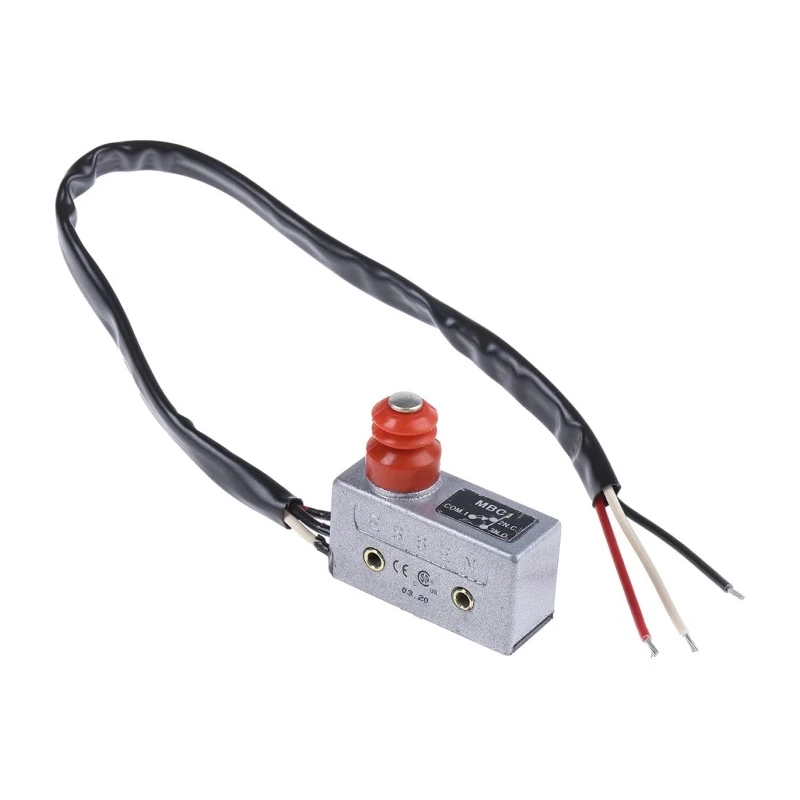 RS PRO Plunger Micro Switch Pre-Wired Terminal SPDT 15A 250 V AC Metal Housing IP54 797-2508