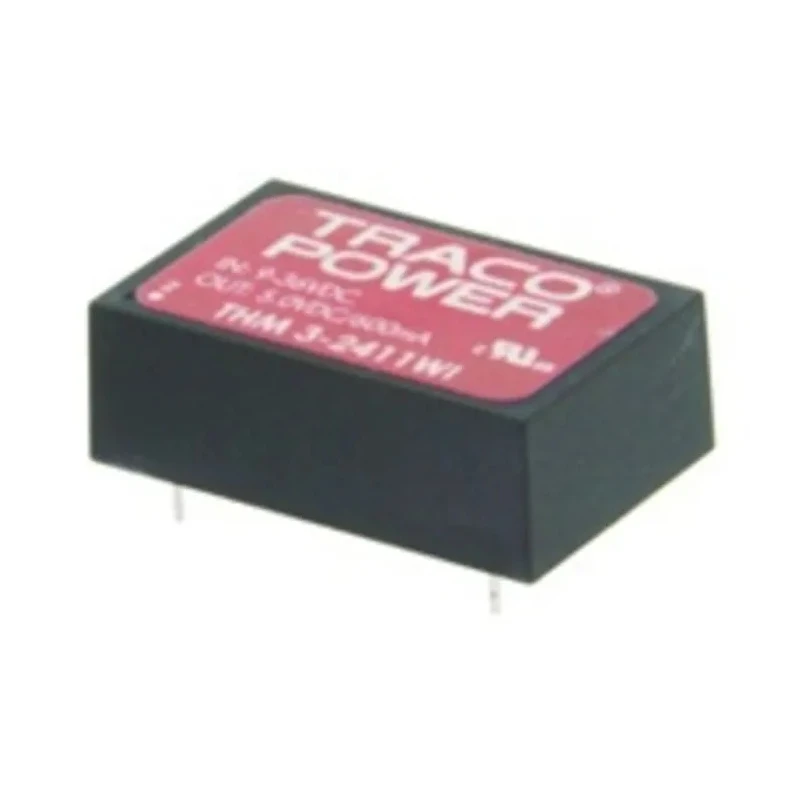 TRACOPOWER THM 3WI DC/DC Converter, 5V DC Output, 600 mA, 9V DC Max Input, 4.5V Min Input, 3W Power, DIP-24 PCB THM 3-0511WI