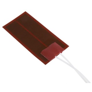 RS PRO Heater Mat, 12V, 1.25W, Rectangle 25mm x 50mm, Kapton Polyimide Material 798-3741
