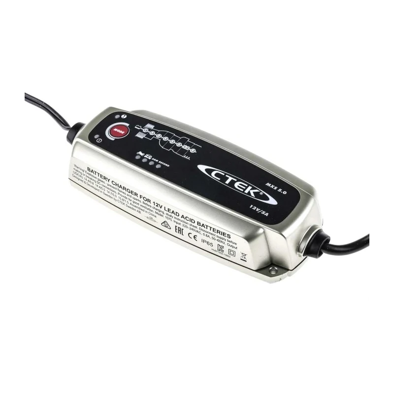 CTEK 12V Automotive Lead Acid Battery Charger 5A 1.2-110 Ah 8-Stage MXS 5.0 CEP1H77