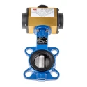 RS PRO Pneumatic Actuated Butterfly Valve Wafer Pattern 2 in Pipe Size 16 Bar 799-8799