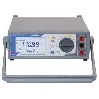 Metrix Bench Digital Multimeter True RMS 60,000 Counts 100 kHz Bandwidth MX5060