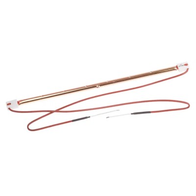 RS PRO 1.5 kW Infrared (IR) Heat Lamp Gold Finish 350 mm Length SK15 230V SK15