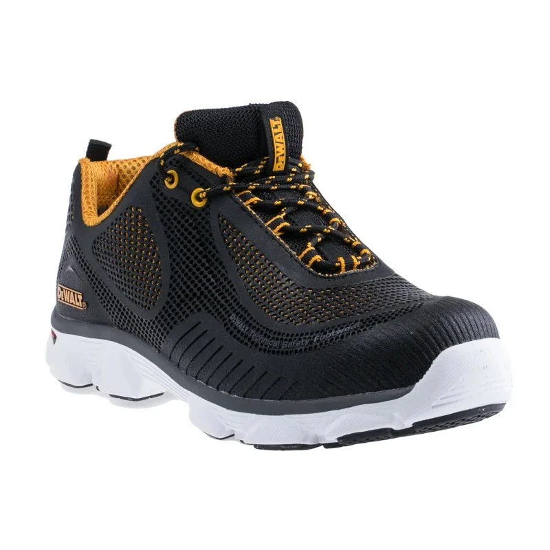 DeWALT Krypton Men's Black, White, Yellow Stainless Steel Safety Trainer UK 9 EU 43 Krypton/9