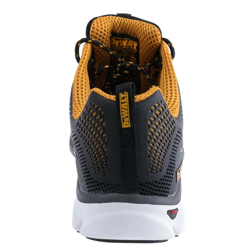 DeWALT Krypton Men's Black, White, Yellow Stainless Steel Safety Trainer UK 9 EU 43 Krypton/9