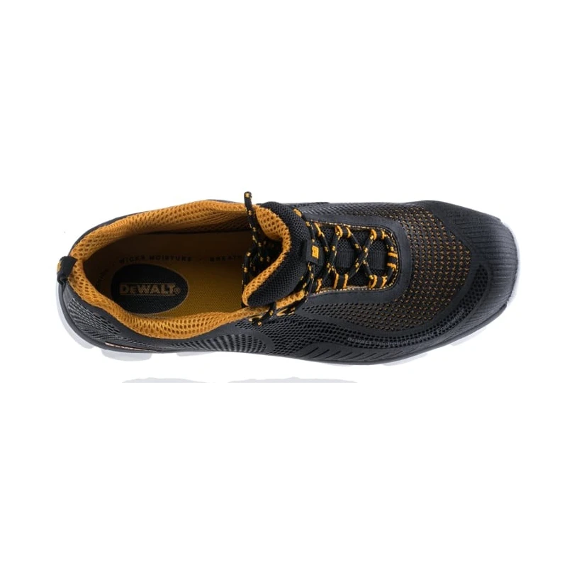 DeWALT Krypton Men's Black, White, Yellow Stainless Steel Safety Trainer UK 9 EU 43 Krypton/9