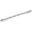 RS PRO 500 W R7S Infrared (IR) Heat Lamp 118 mm Diameter 10 mm Quartz Clear Tube 230V 796-0312