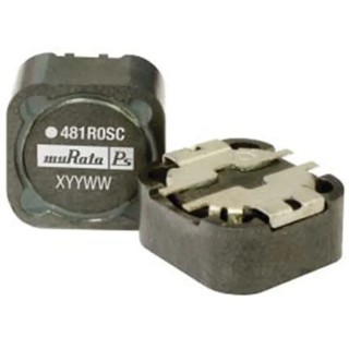 Murata Power Solutions 4800S Series 48100SC Shielded Wirewound Surface Mount Inductor 10μH ±20% 4.5A Idc Q:32 48100SC