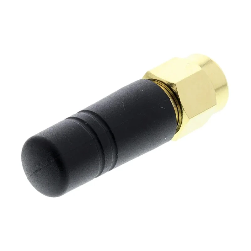 Microchip Stubby WiFi Antenna with SMA Connector, External, 2.45GHz, Gain 0.56dBi RN-SMA-S