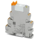 Phoenix Contact Interface Relay Module, DIN Rail Mount, 24V DC Coil, DPDT Contact, 18mA Coil Current, Model 2900338