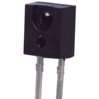 onsemi 25° Infrared Phototransistor, Through Hole 2-Pin Side Looker Package QSE113
