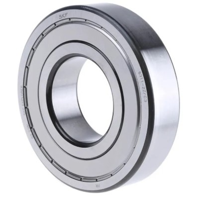 SKF Single Row Deep Groove Ball Bearing 60 mm ID, 130 mm OD, 31 mm Width, Non-Metallic Cage, Shielded, C3 E2.6312-2Z/C3
