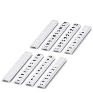 Phoenix Contact ZBF5.LGS:61-70 White Polyamide Marker Strip for Terminal Blocks 0808671:0061