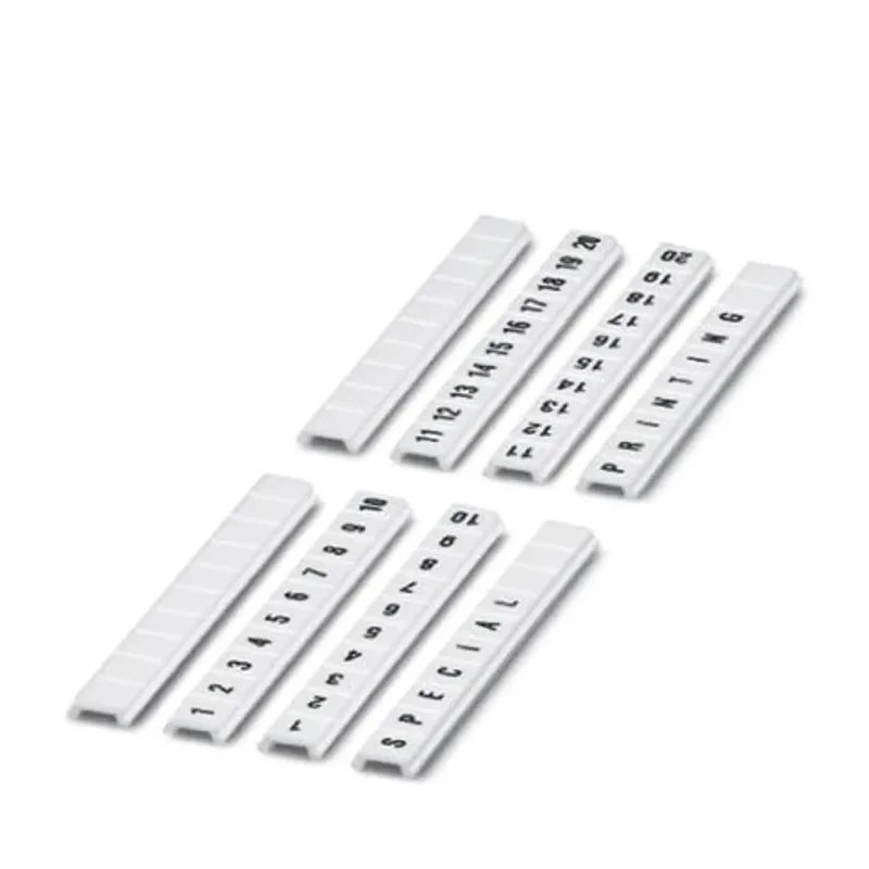 Phoenix Contact ZBF5.LGS:61-70 White Polyamide Marker Strip for Terminal Blocks 0808671:0061