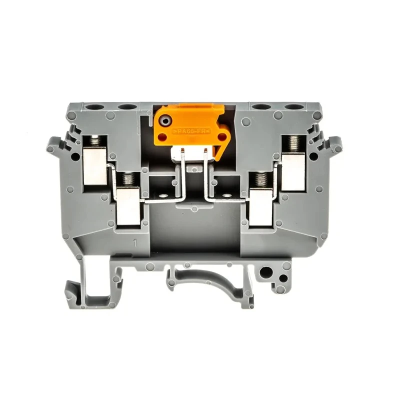 Phoenix Contact UDK 4-MTK-P/P Series Knife Disconnect Terminal Block Grey, 4mm², 1-Level, Screw Termination 2775210