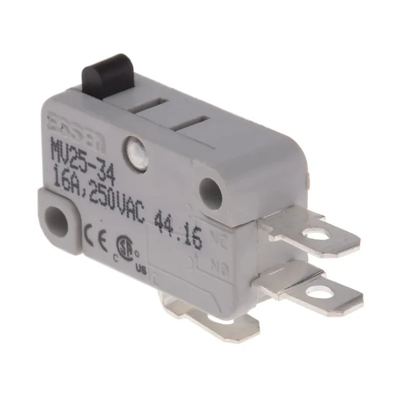 RS PRO Plunger Micro Switch Quick Connect Terminal 16A 250 V AC SPCO 804-6234