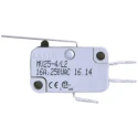RS PRO Long Straight Lever Micro Switch, Solder Terminal, 16A, 250 V AC, SPCO 804-6196