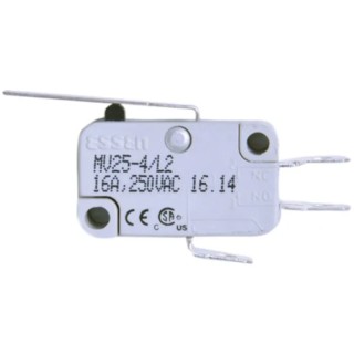 RS PRO Long Straight Lever Micro Switch, Solder Terminal, 16A, 250 V AC, SPCO 804-6196