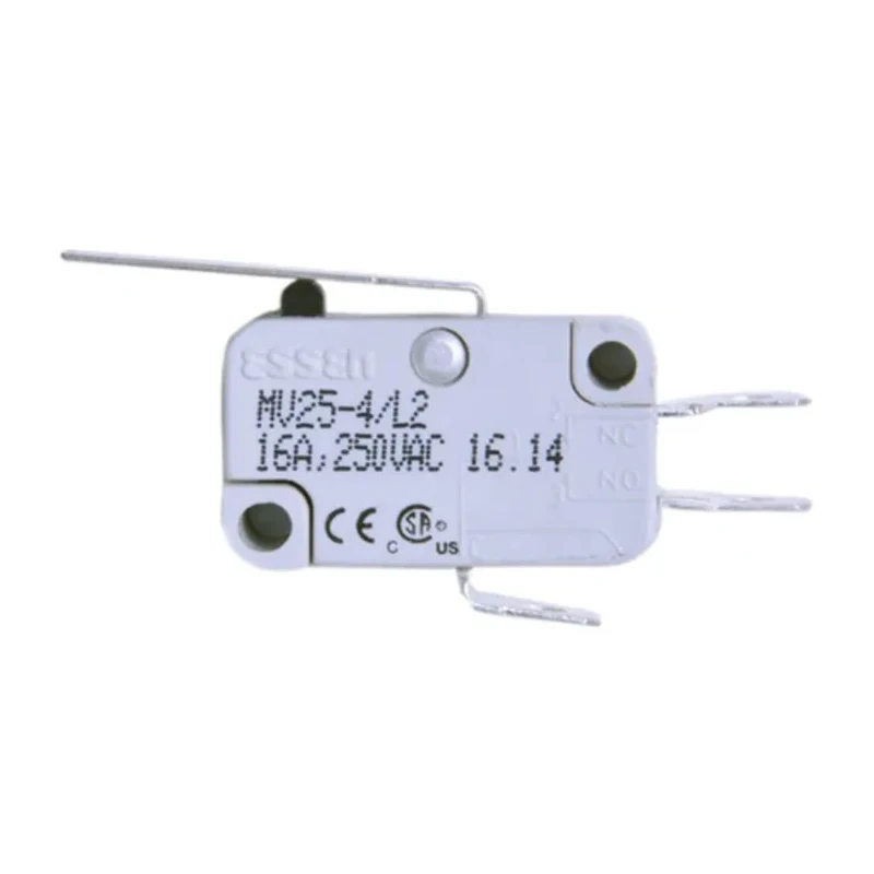 RS PRO Long Straight Lever Micro Switch, Solder Terminal, 16A, 250 V AC, SPCO 804-6196