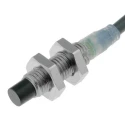Omron Threaded Barrel Inductive Proximity Sensor M8 PNP Stainless Steel Body 4 mm Detection 24V DC 200mA E2A-S08KN04-WP-B1 5M