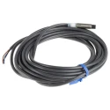 Omron Threaded Barrel Inductive Proximity Sensor M8 PNP Stainless Steel Body 4 mm Detection 24V DC 200mA E2A-S08KN04-WP-B1 5M
