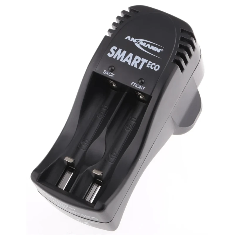 Ansmann Smart Eco Battery Charger 2.4V Output Power 4.5W Compatible NiCd NiMH AA AAA Batteries 1101-0004-UK