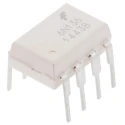 onsemi DC Input Optocoupler Through Hole Mount 8-Pin MDIP Package Transistor Output 50mA Input Current 6N136M