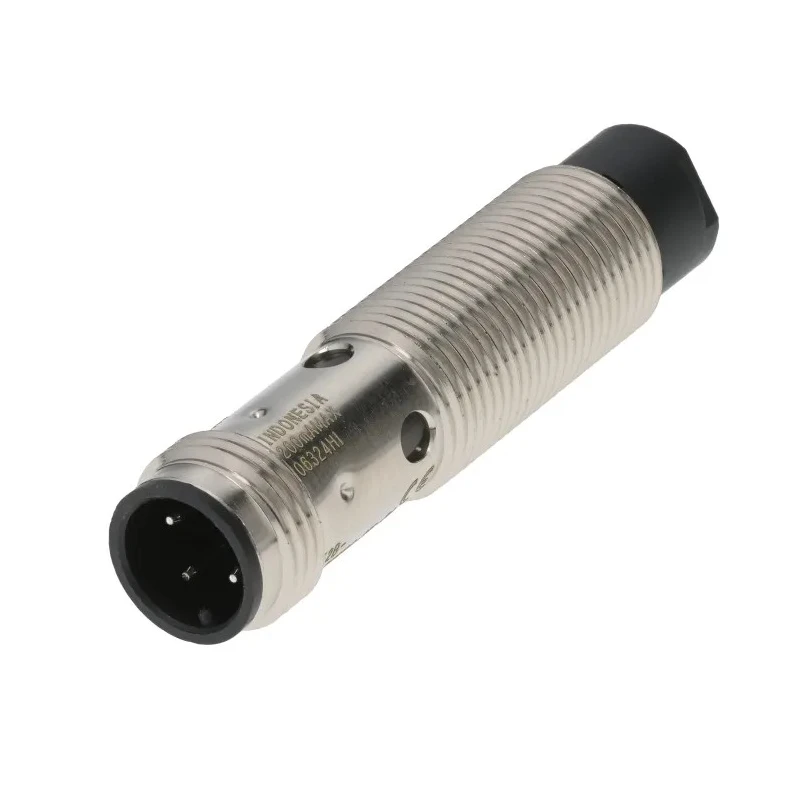 Omron Threaded Barrel Inductive Proximity Sensor M12 PNP 8mm Detection Range IP67 Brass Housing E2B-M12KN08-M1-B1