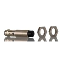 Omron Threaded Barrel Inductive Proximity Sensor M12 PNP 8mm Detection Range IP67 Brass Housing E2B-M12KN08-M1-B1