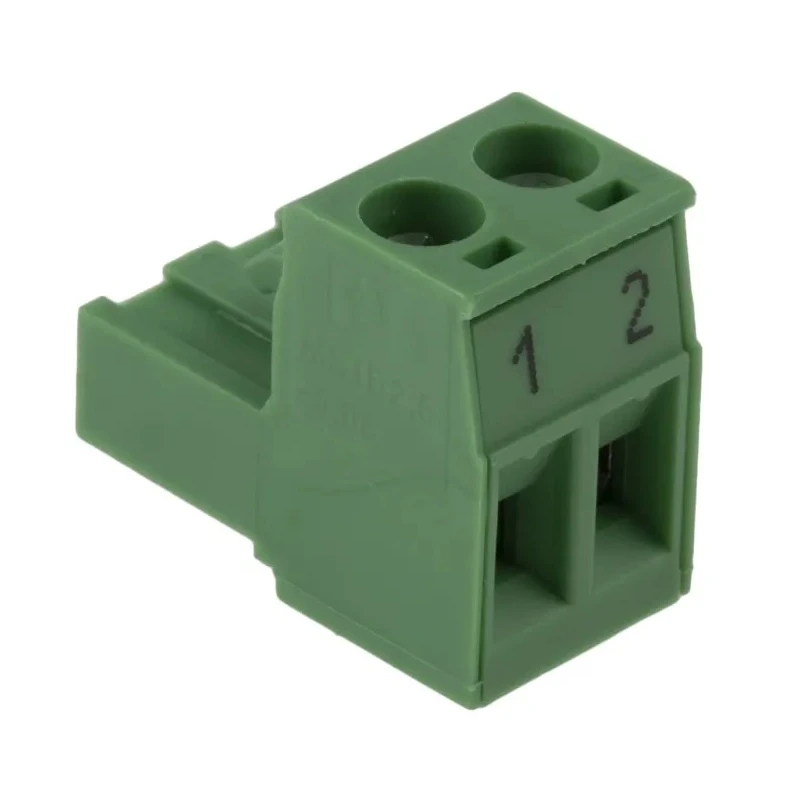 Phoenix Contact MSTB 2.5/2-5.08 Series Pluggable Terminal Block, 2-Contact, 5.08 mm Pitch, 1 Row, 250 V, Spring Cage 1758364