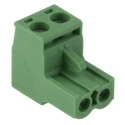 Phoenix Contact MSTB 2.5/2-5.08 Series Pluggable Terminal Block, 2-Contact, 5.08 mm Pitch, 1 Row, 250 V, Spring Cage 1758364