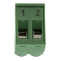 Phoenix Contact MSTB 2.5/2-5.08 Series Pluggable Terminal Block, 2-Contact, 5.08 mm Pitch, 1 Row, 250 V, Spring Cage 1758364