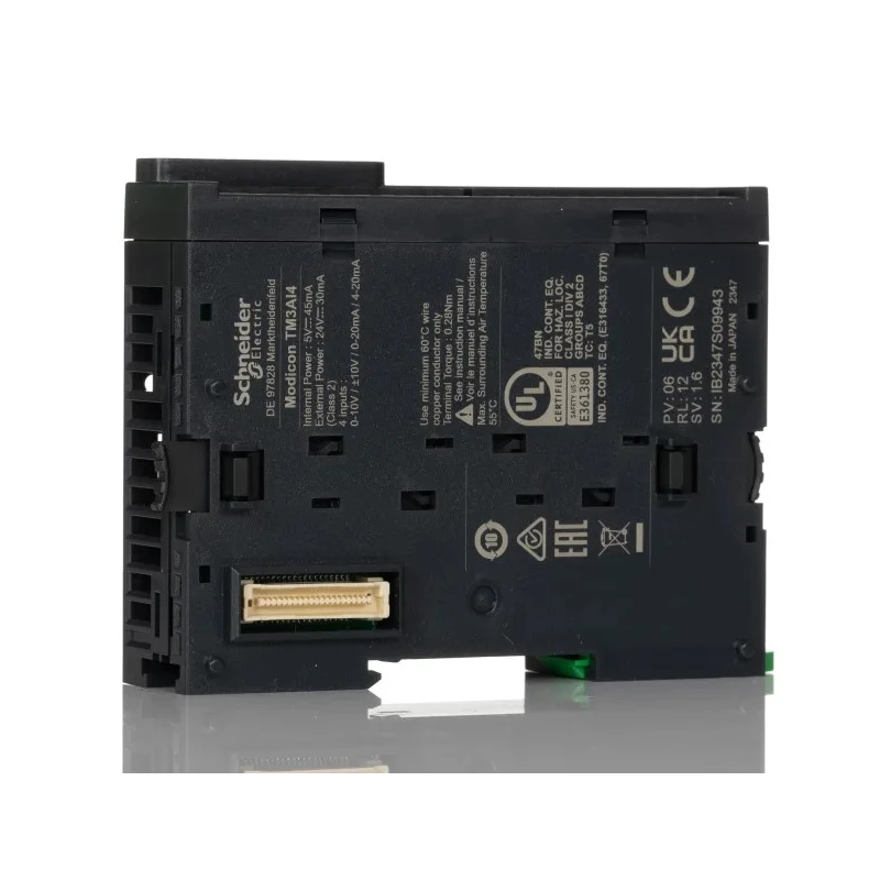 Schneider Electric PLC I/O Module Modicon TM Current Voltage 28.8V TM3AI4