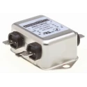 Roxburgh EMC RES10 Single Phase Chassis Mount RFI Filter 6A 250V AC 400Hz Fast-On Termination 