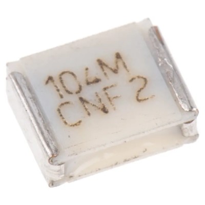 KEMET F161 Polyester Film Capacitor, 100 nF ±20% Capacitance, 63 V DC, 40 V AC, Surface Mount, Tape & Reel F161SL104M063V