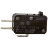 Omron Pin Plunger Micro Switch, Quick Connect Terminal, 15A Contact Current, SPCO, IP40, Model V-15G-1C25-K
