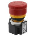 Idec XA Series Emergency Stop Push Button Panel Mount 16.2 mm Cutout 3P CO IP65 XA1E-BV313R