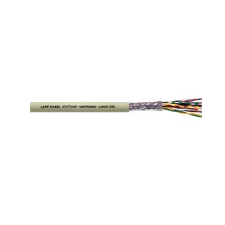 Lapp Unitronic LiHCH Series Data Cable 4 Pairs 0.75 mm² 50 m Pebble Grey Sheath Low Smoke Zero Halogen 0038704