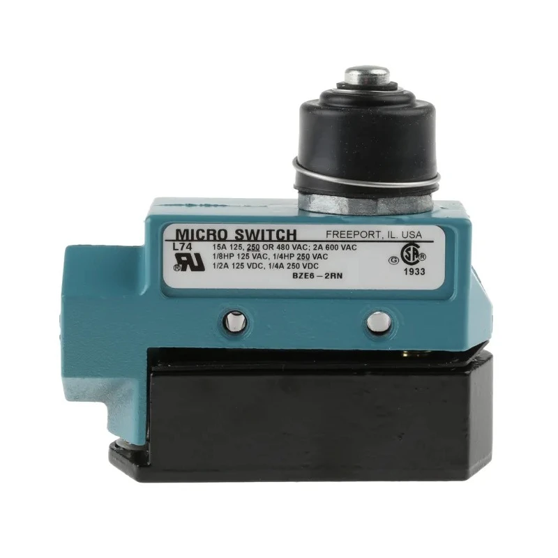 Honeywell Technologies BZE6 Series Pin Plunger Limit Switch SPDT IP66 Die Cast Zinc Housing 600V 